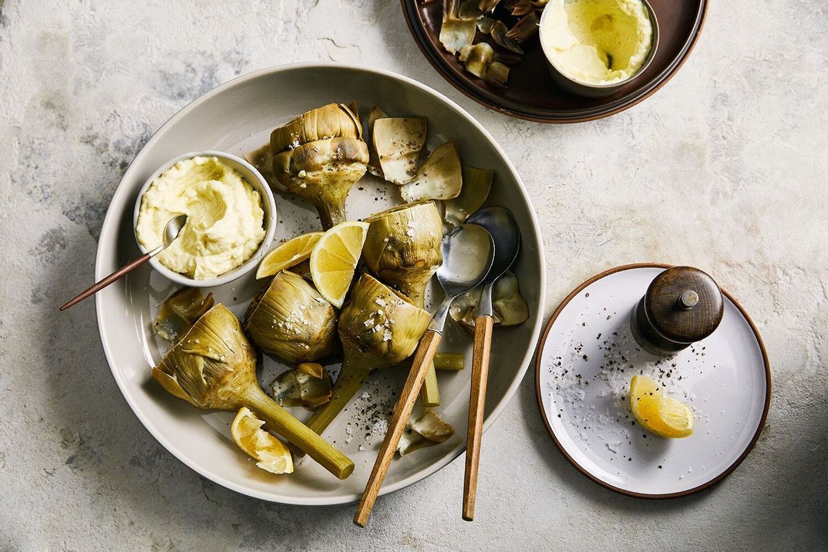 artichauts-au-natural-boiled-artichokes-recipe