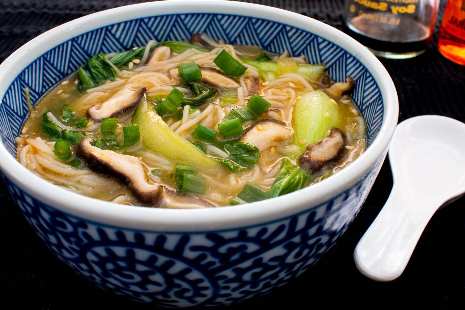 bok-choy-and-mushroom-soup-recipe