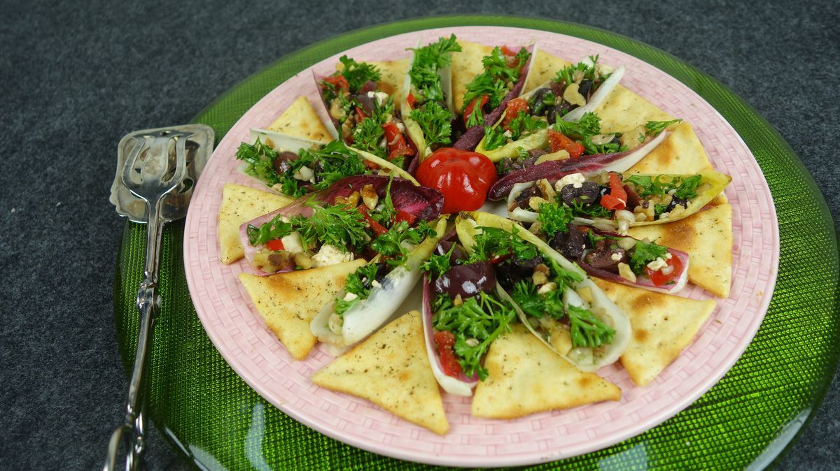 endive-boats-with-green-olive-parsley-and-walnut-salad-recipe