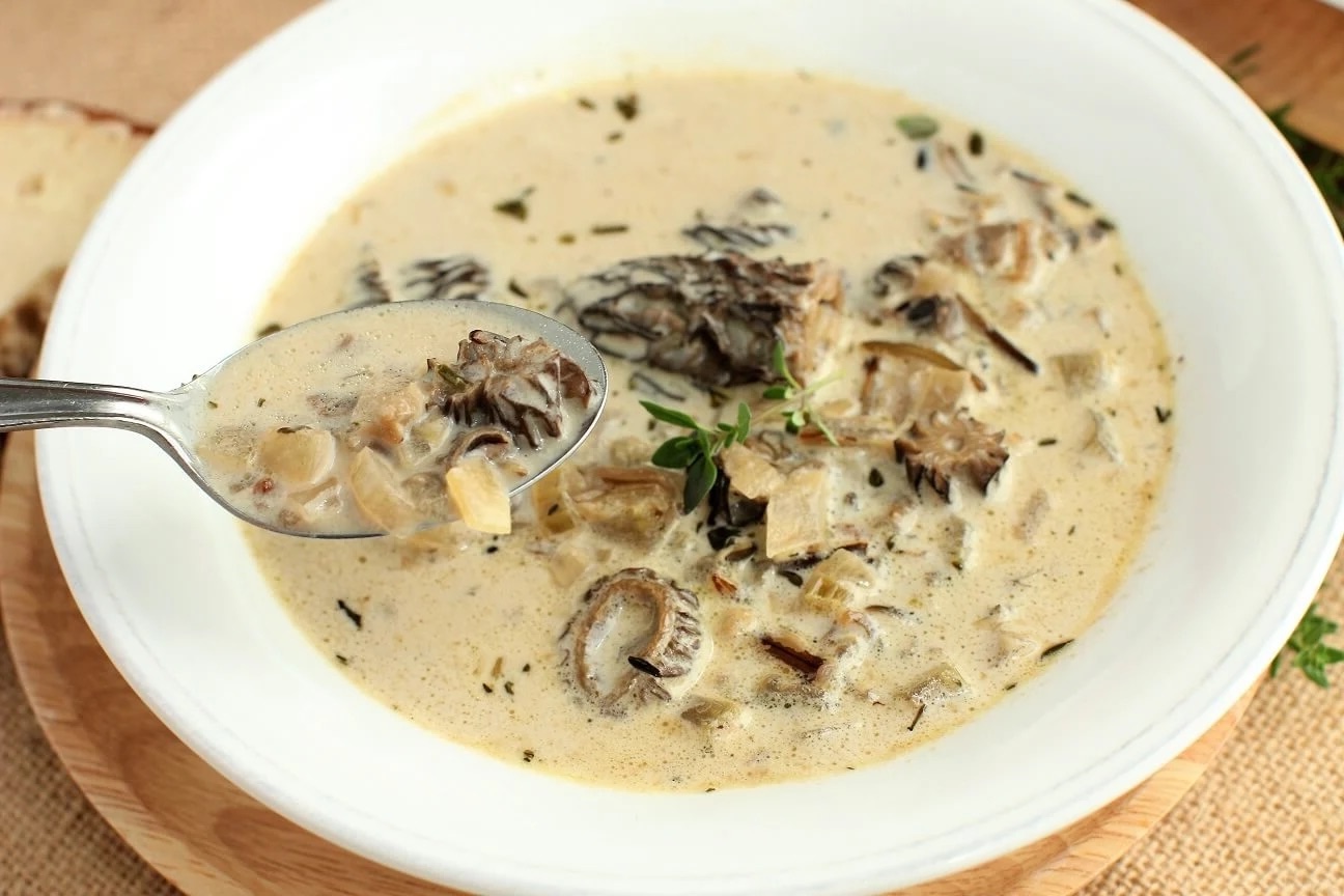 morel-mushroom-soup-recipe