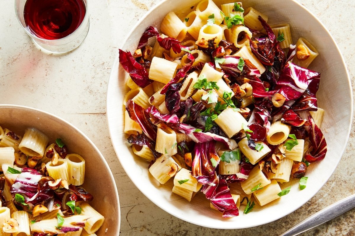 radicchio-with-pappardelle-recipe