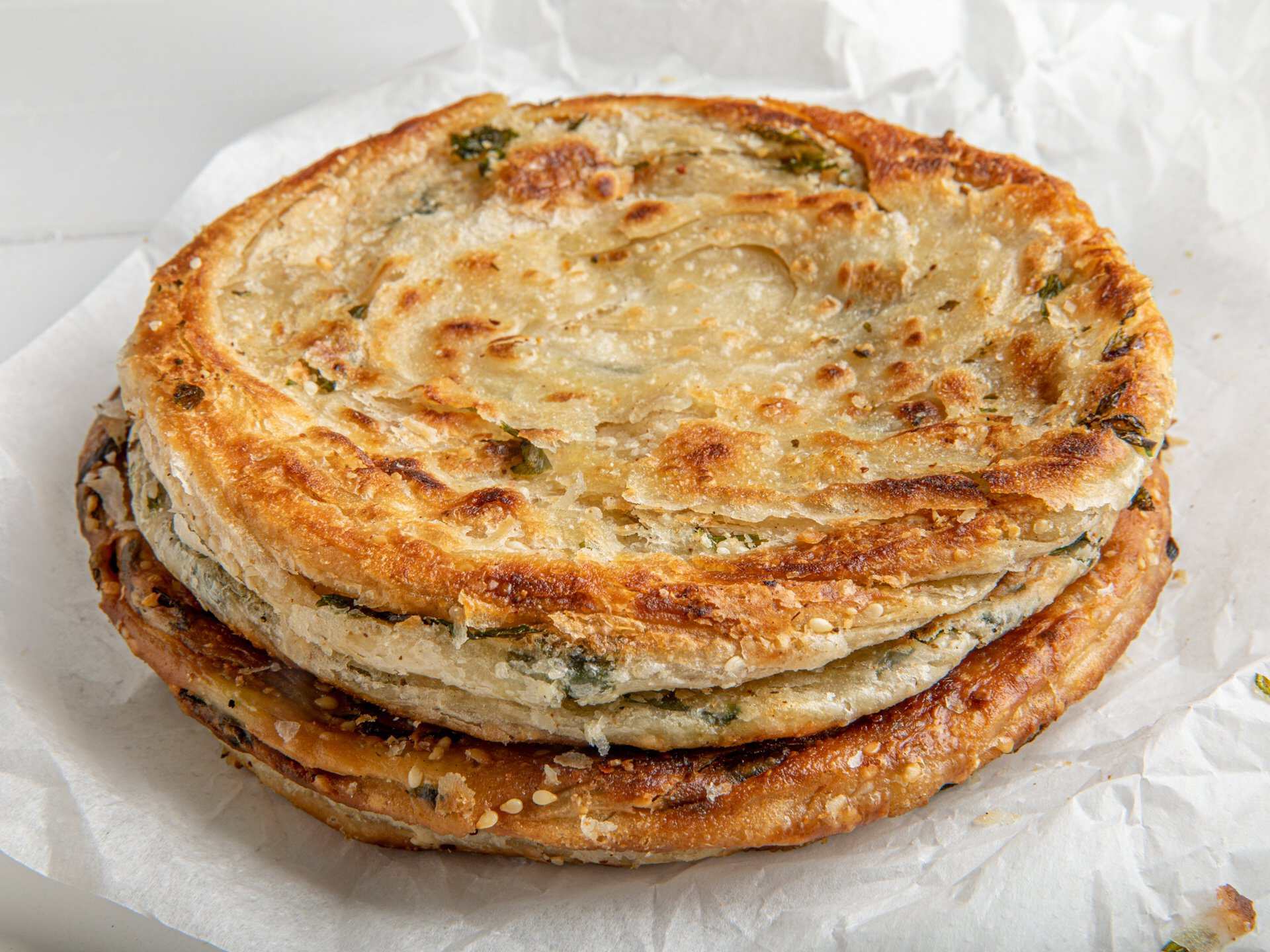 spring-garlic-pancakes-recipe