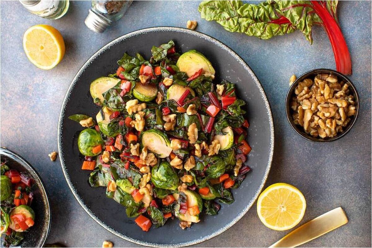 swiss-chard-and-brussels-sprouts-saute-recipe